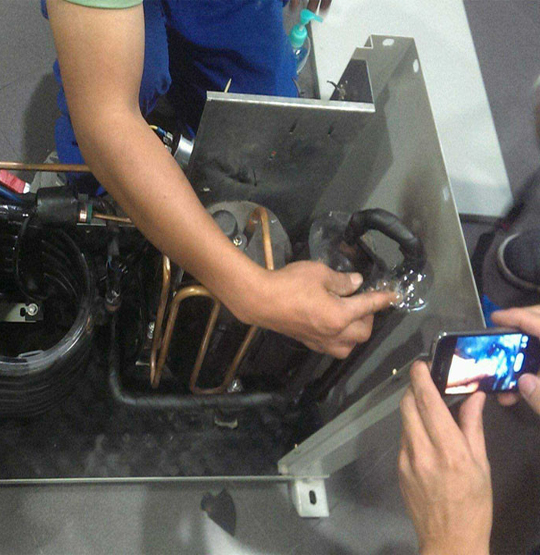 巴马维修空调制冷效果差